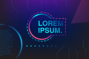 Download Neon Background Design Banner. - Neon background Collection