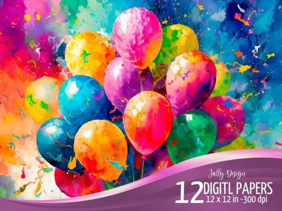 Download Birthday Balloons Color Explosion Party - Explosion Collection
