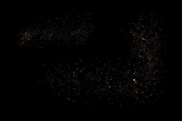 Download Festive Glow Effect Gold Glitter - Glow Collection