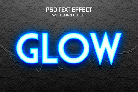 Download Glow Neon Text Effect - Glow Collection