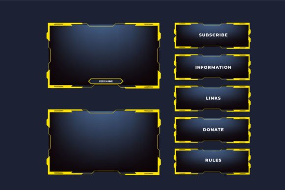 Download Screen Interface Frame Design Vector - Interface Collection