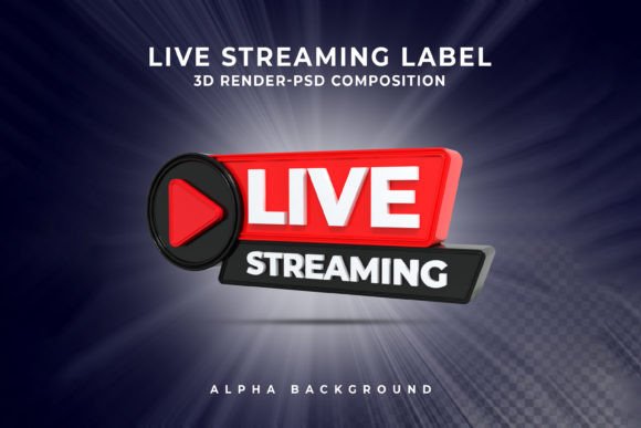 Download 3d Rendering Frame for Live Streaming - Live Collection